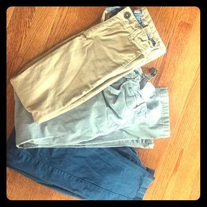 Gymboree & Old Navy Khaki Pants Lot